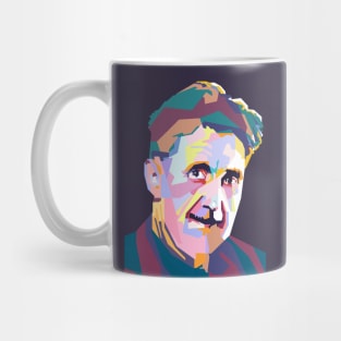 George Orwell In WPAP Mug